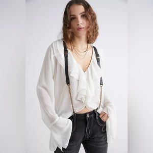 Free People Idol Chain Suspenders